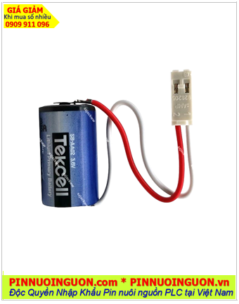 Tekcell SB-AA02 _Pin SB-AA02 (Zắc Siemens); Pin nuôi nguồn PLC Tekcell SB-AA02 lithium 3.6v 1/2AA 1200mAh chính hãng _Xuất xứ Hàn Quốc